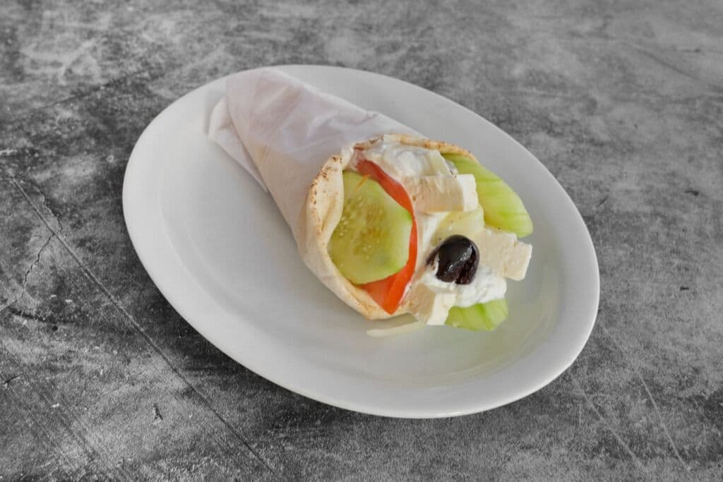 Pita végétarien / Vegetarian Pita