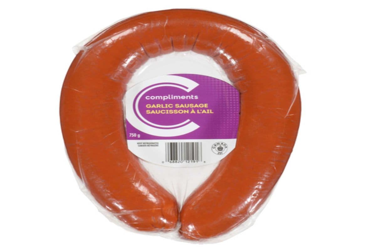 Compliments Garlic Sausage 750 g (750g)