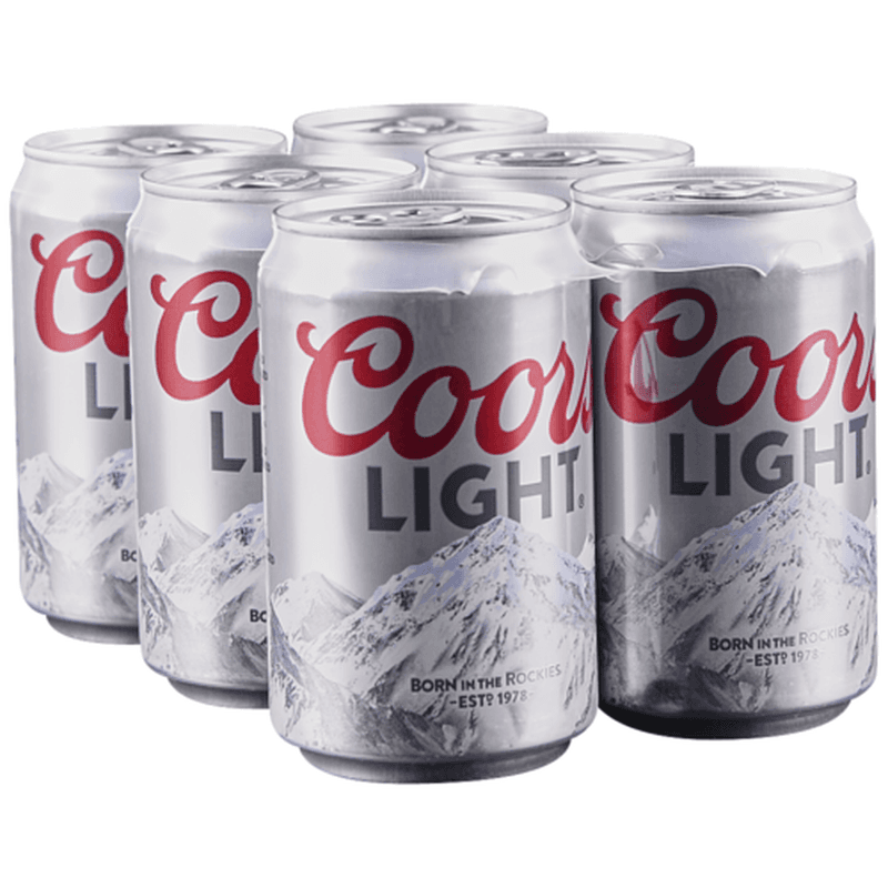Coors Light *$3 OFF!* (6 x 355 ml)