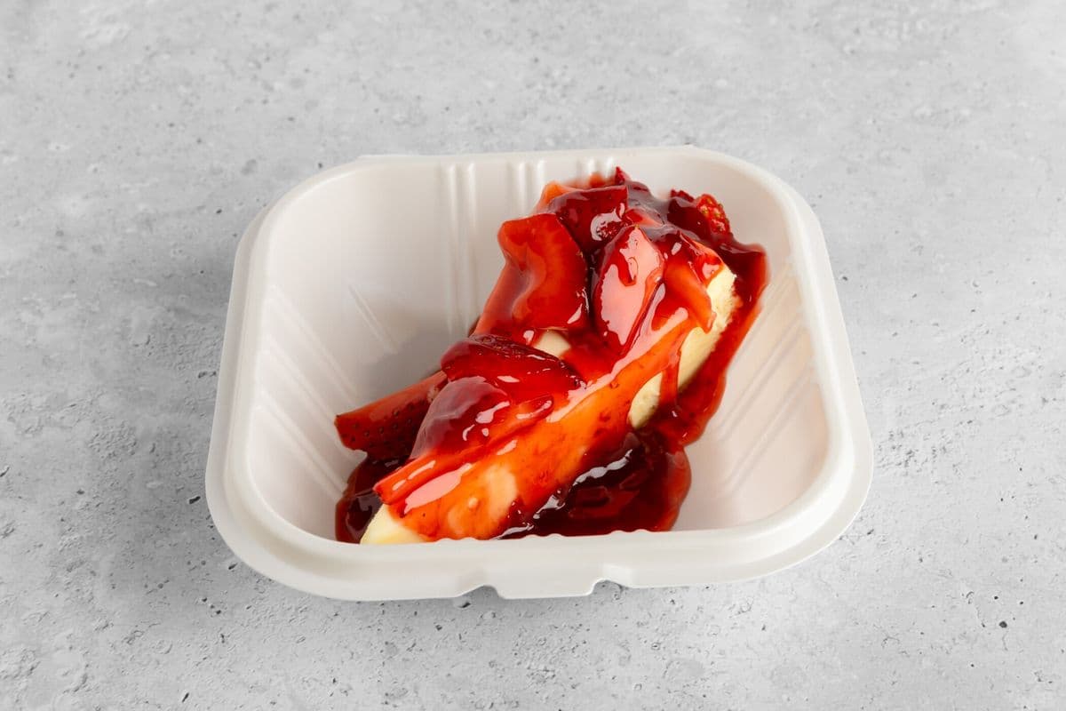 Strawberry Glazed Cheesecake