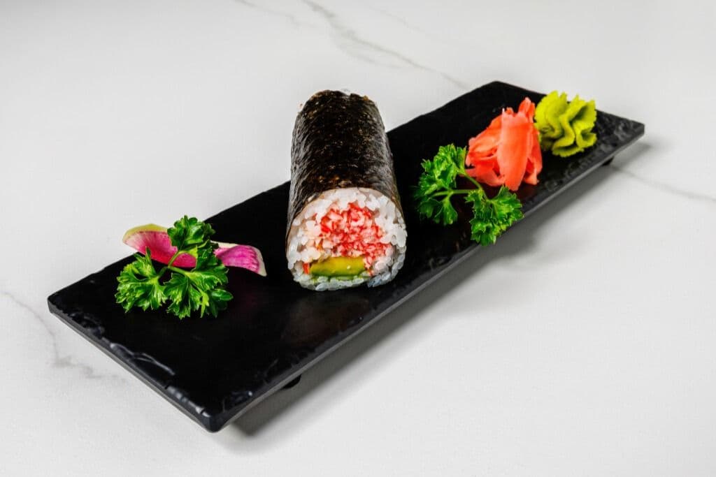 Crab Salad Jumbo Hand Roll