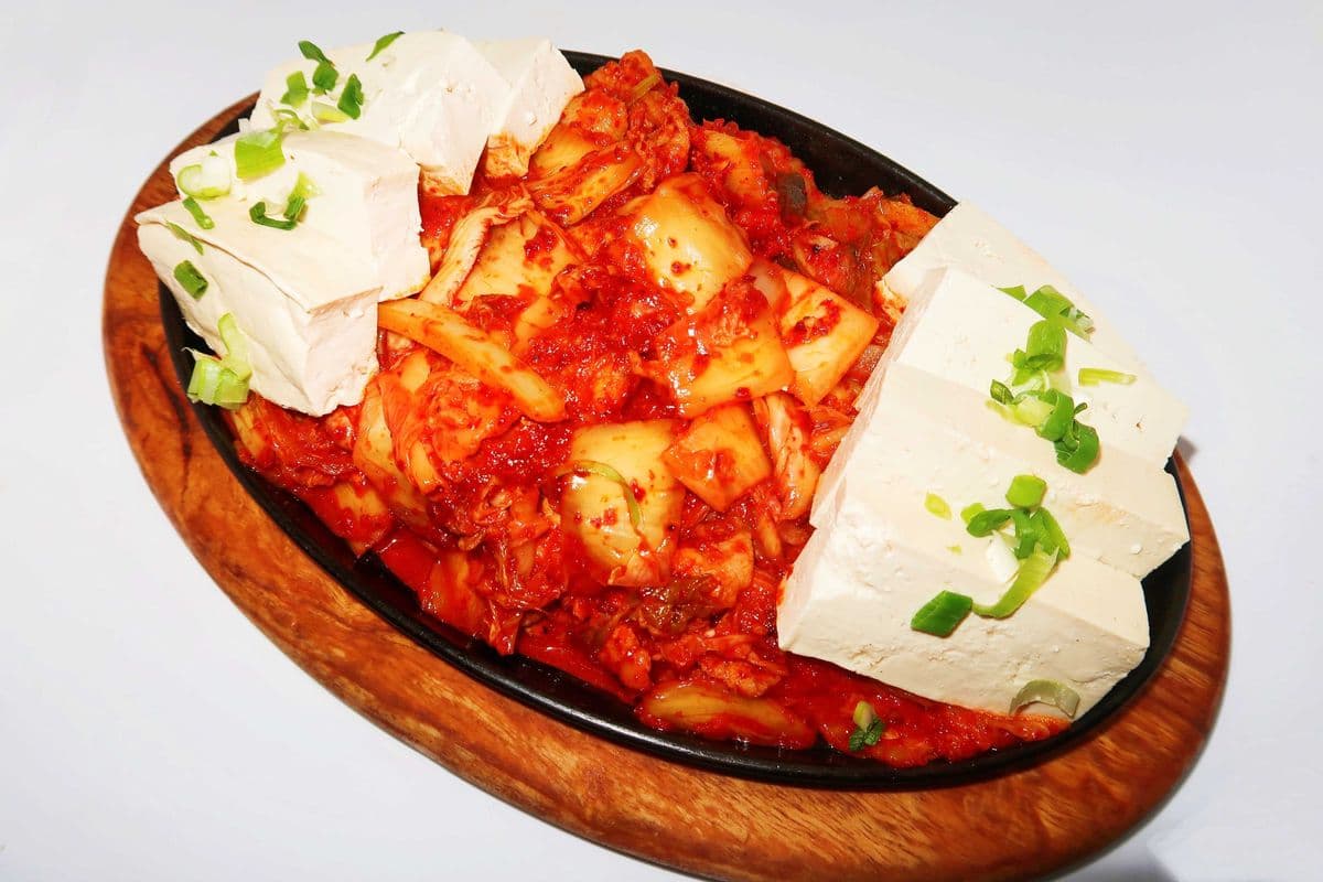 Tofu Kimchi (두부김치)