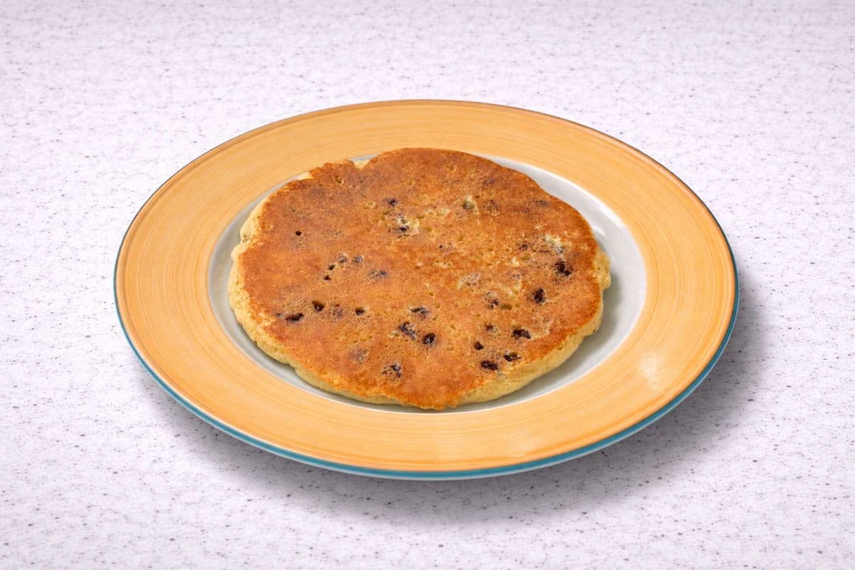 ONE CHOCOLATE CHIP PANCAKE