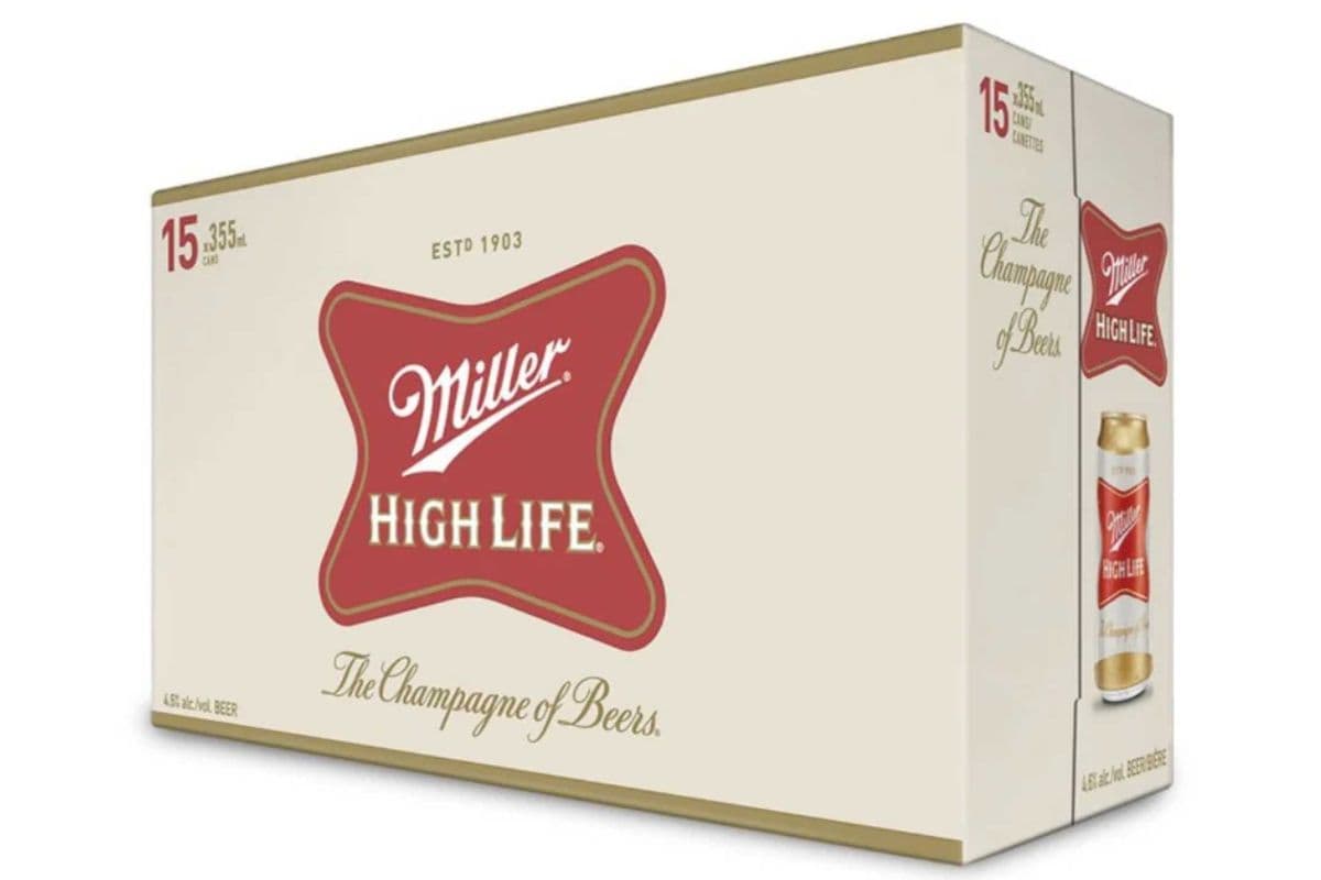 Miller High Life (15 x 355 ml Cans)