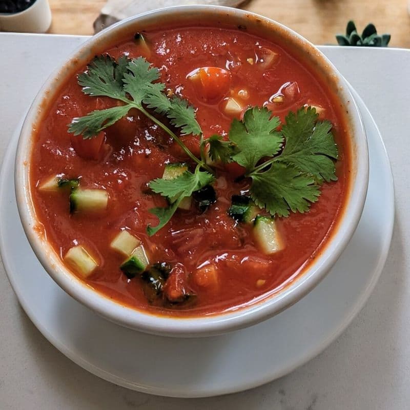 Gaspacho (sans gluten)