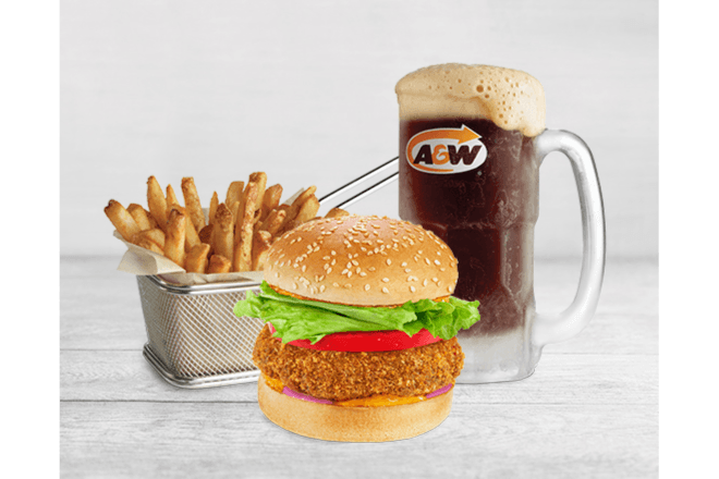 Masala Veggie Burger Combo
