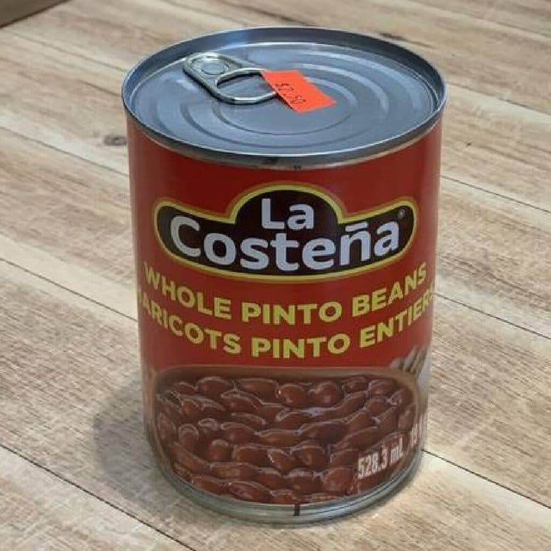 Boîte de haricots pinto entiers / Whole Pinto Beans Tin