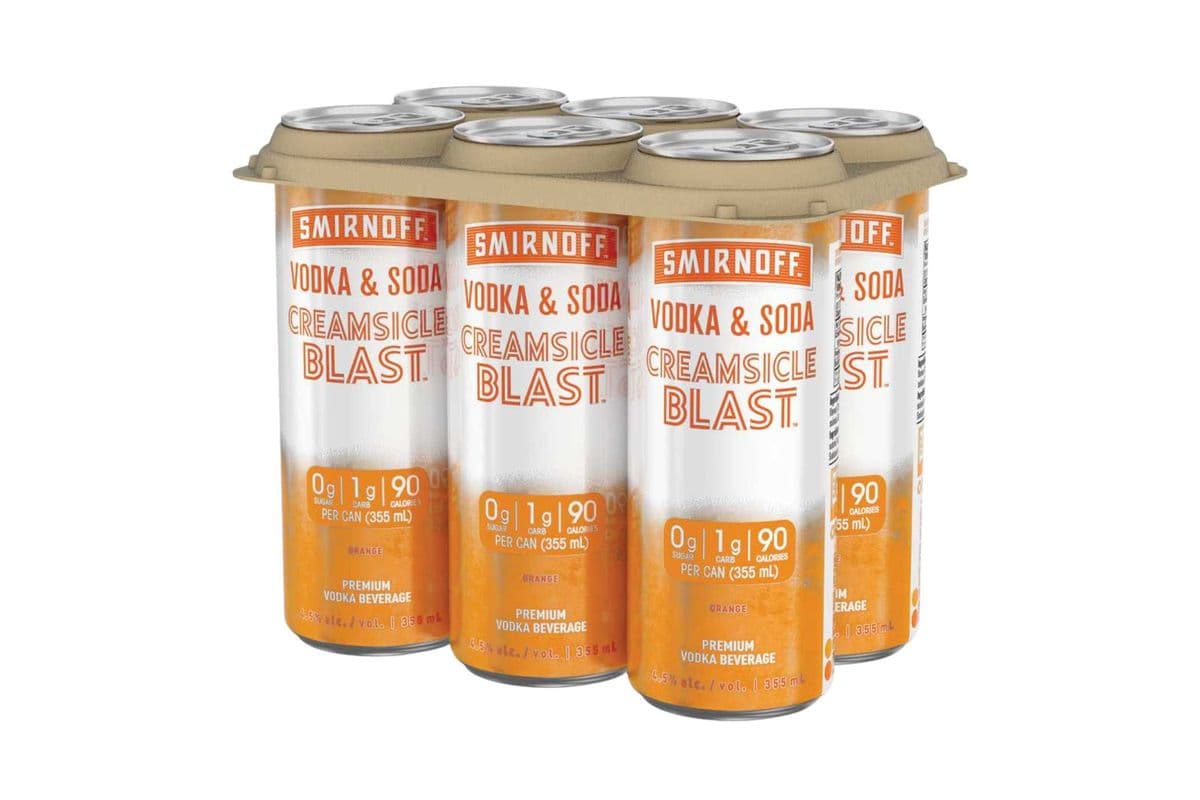 378401 - Smirnoff Ice Creamsicle Blast (6 x 355 ml)