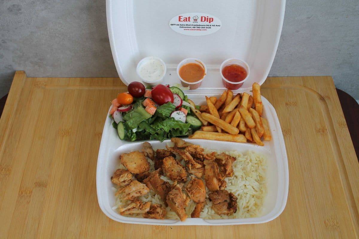Plate-O-Meal (Chicken Shawarma)