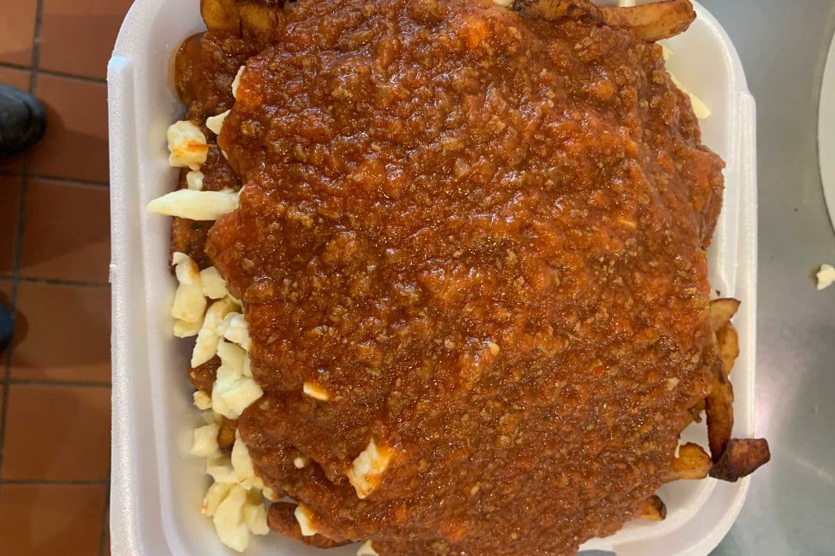 Large Poutine Italian
