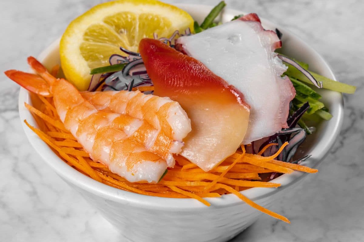 Seafood Sunomono