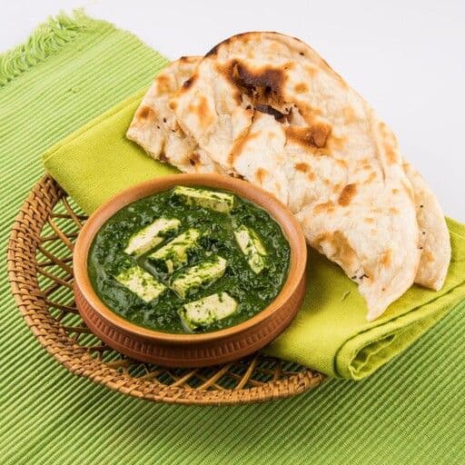 Spinach & Ricotta Curry (Palak Paneer)