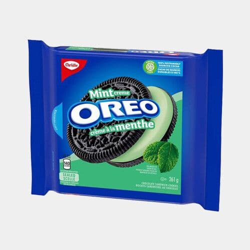 Oreo Crème à la menthe (261g) / Mint Creme Oreo (261g)