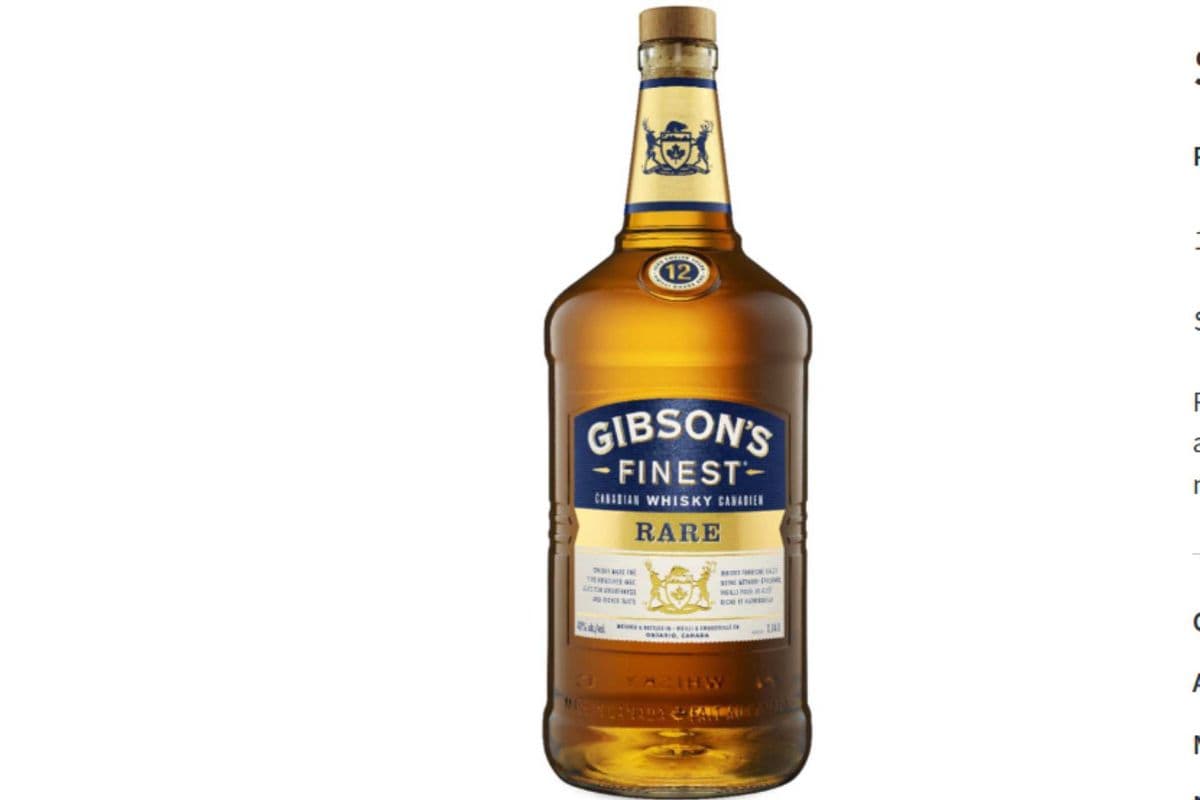 GIBSON S FINEST RARE 12 YEAR (1 x 1.14L)