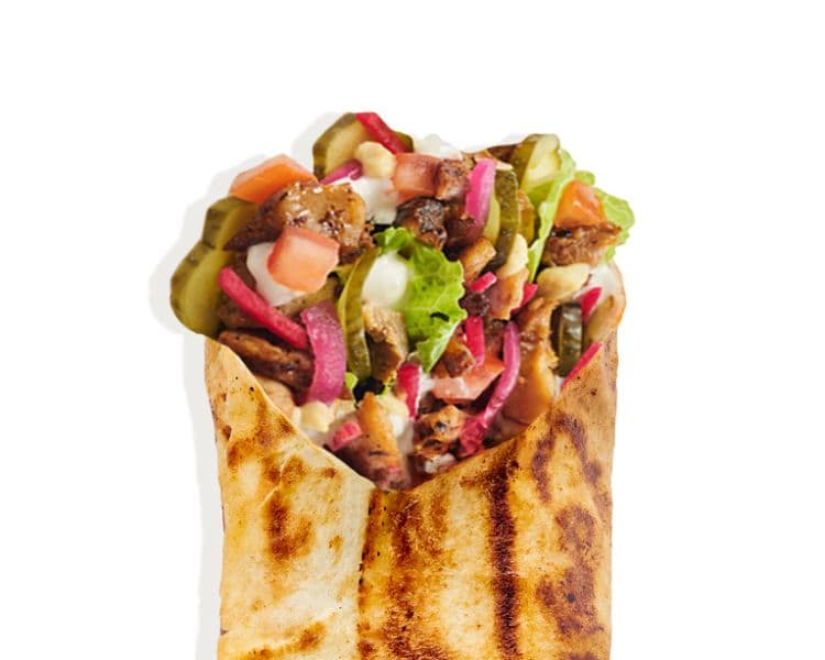 Small  NEW * Crispy Chicken Shawarma