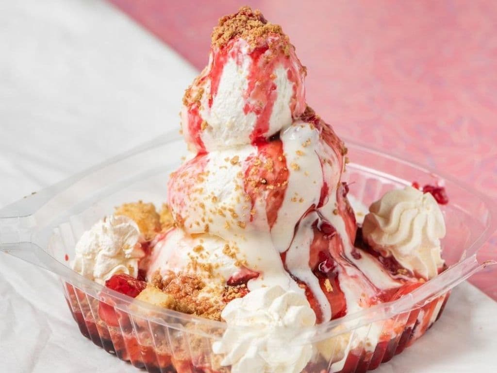 Verry Berry Blast Cheesecake Sundae