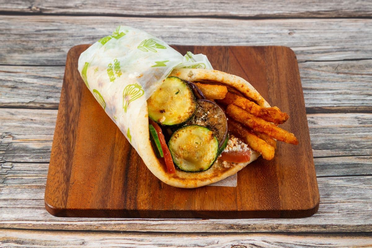 Zucchini Eggplant Wrap