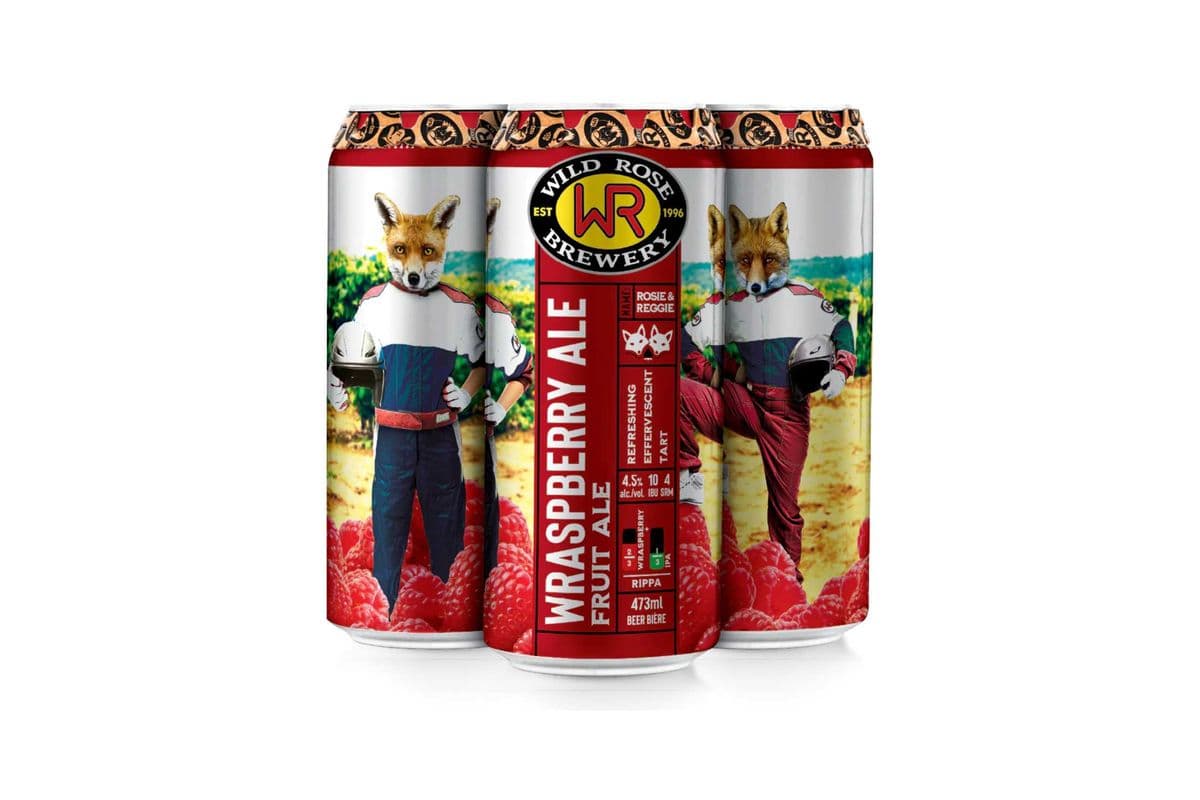 Wild Rose Wrasberry Ale (4 Cans) (4 x 473ML)