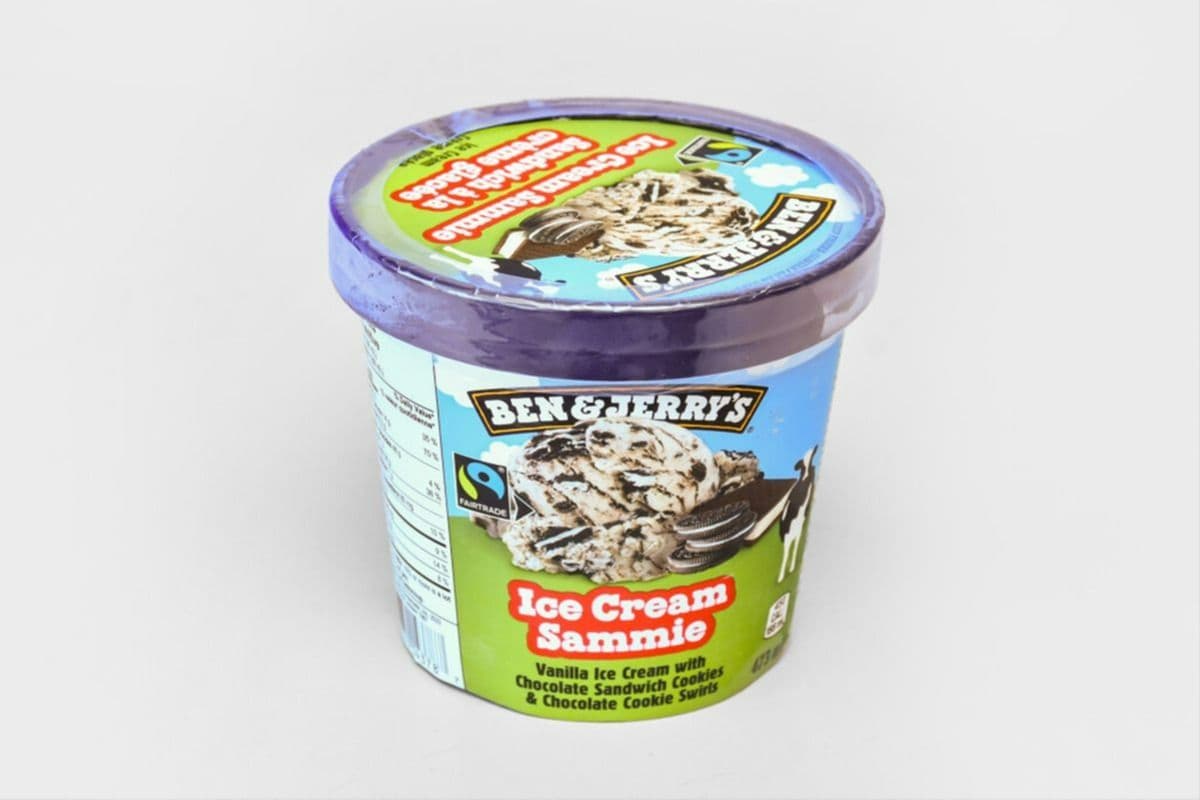 Ice cream Sammie ( Ben and Jerry ) 473 ml