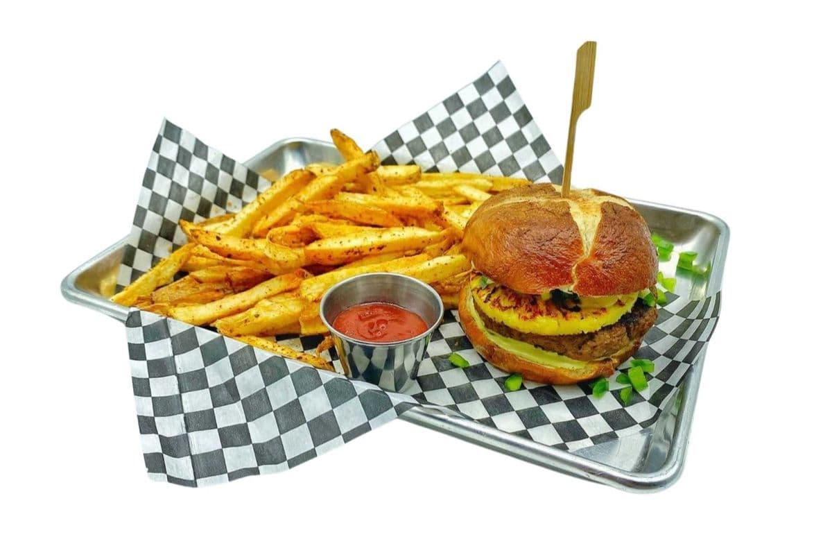Mexhico Stuffed Burger