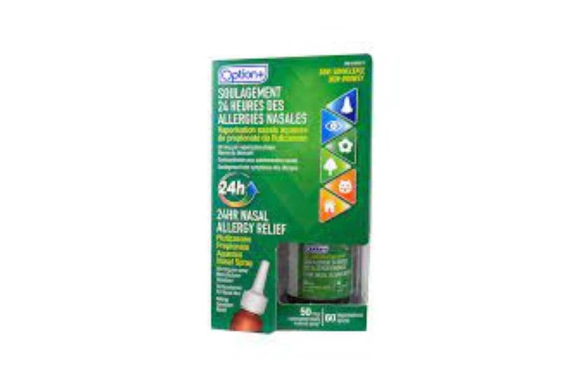 Option+ Nasal Allergy Spray (60 sprays)