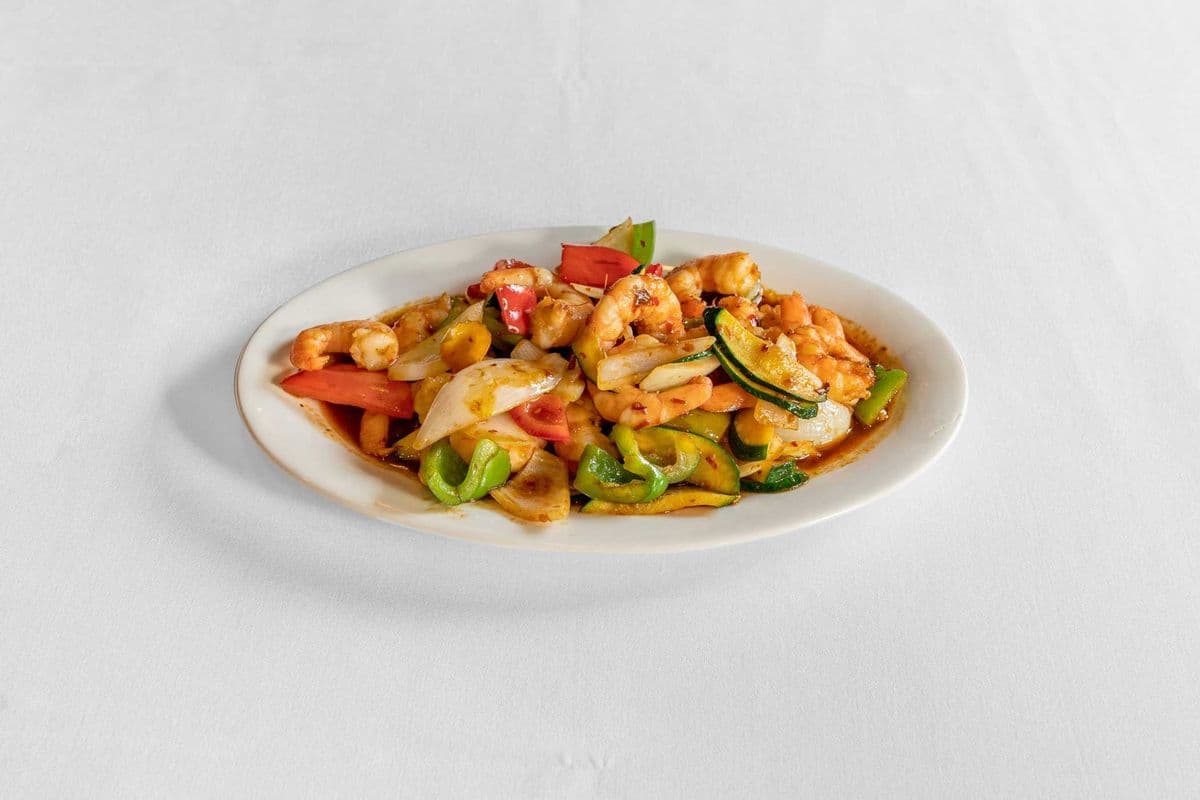 Szechuan Prawns