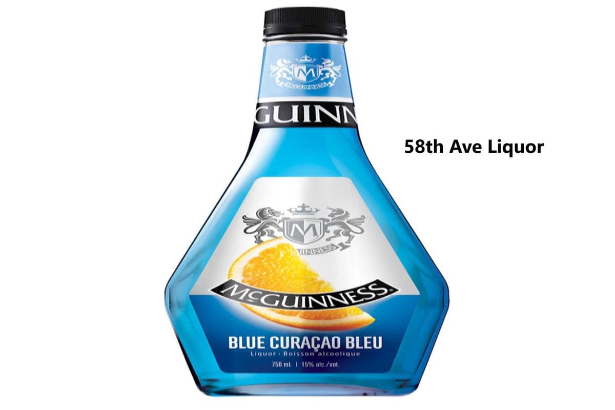 MCGUINNESS BLUE CURACAO (1 x 750ML)