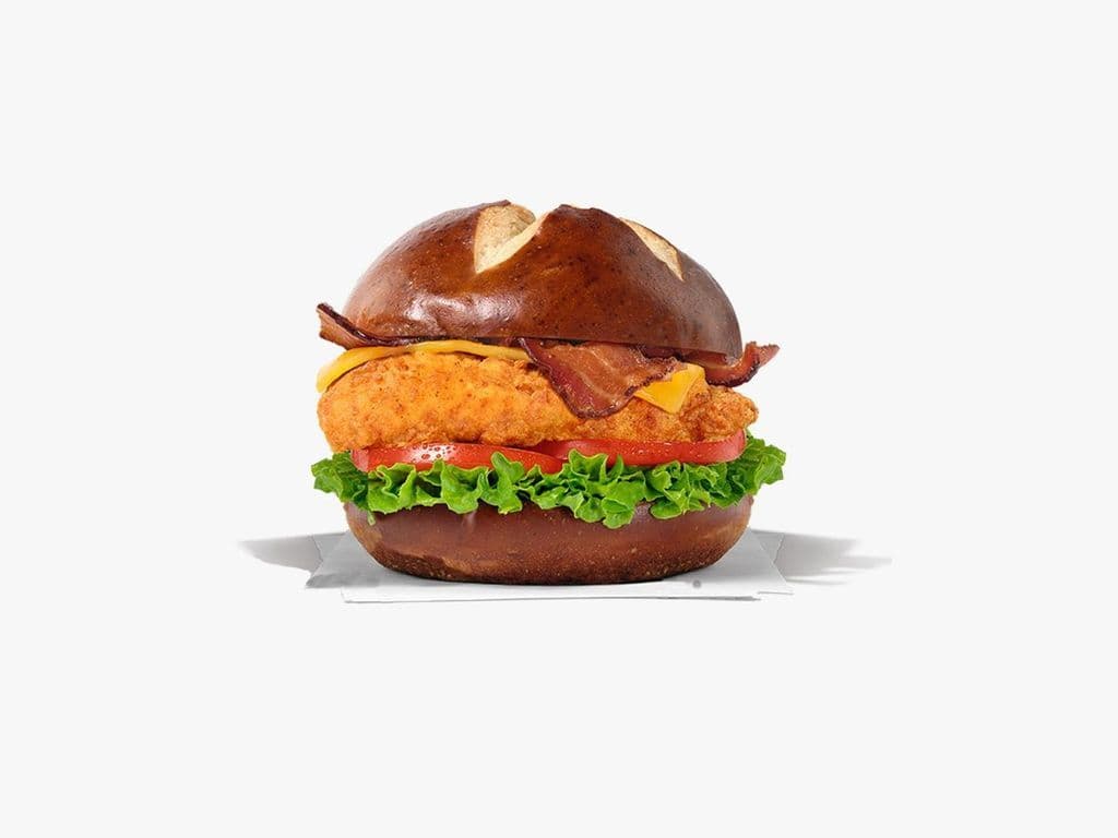 Pretzel Crispy Chicken Sandwich