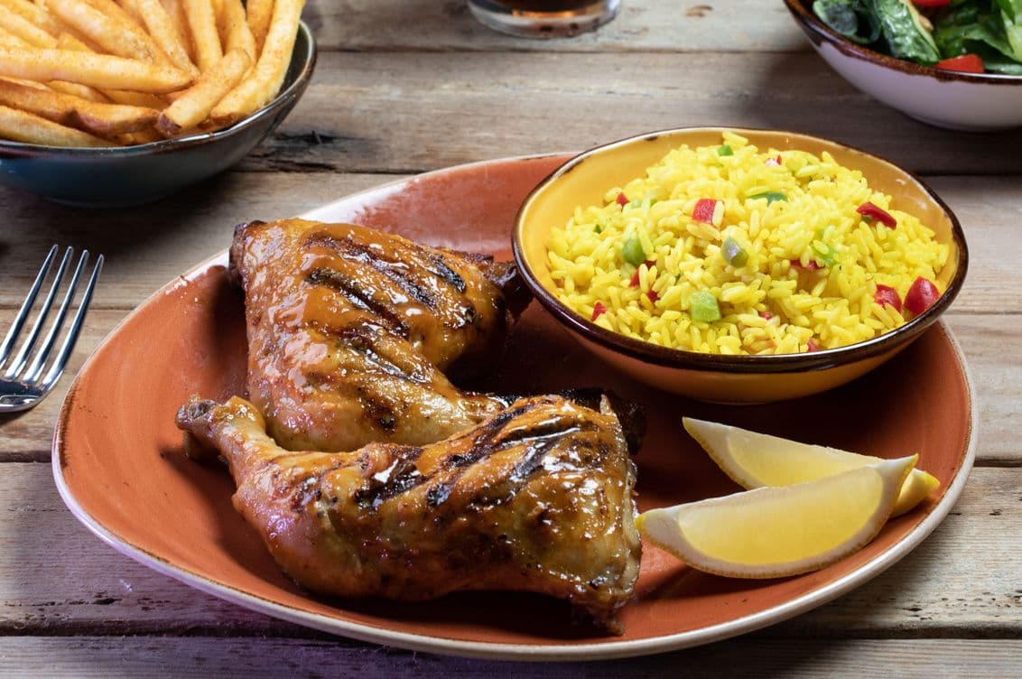 Double Chicken Leg and Thigh