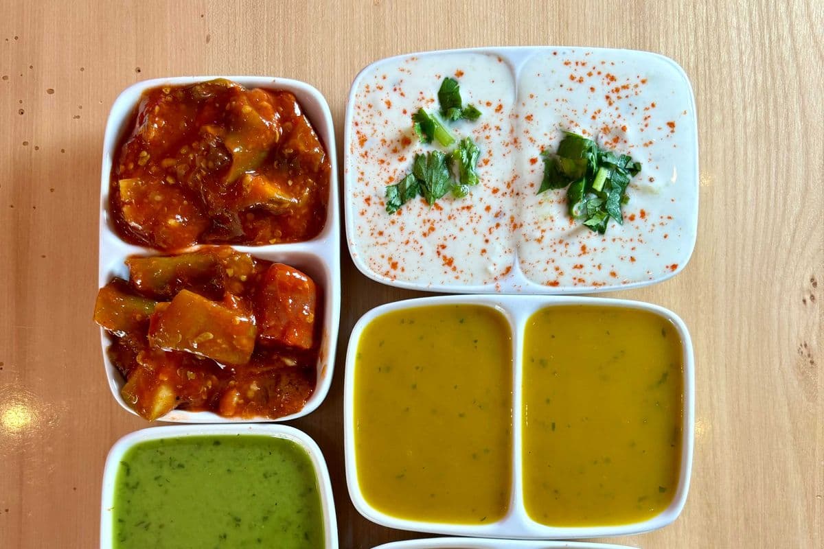 Cucumber Raita big container