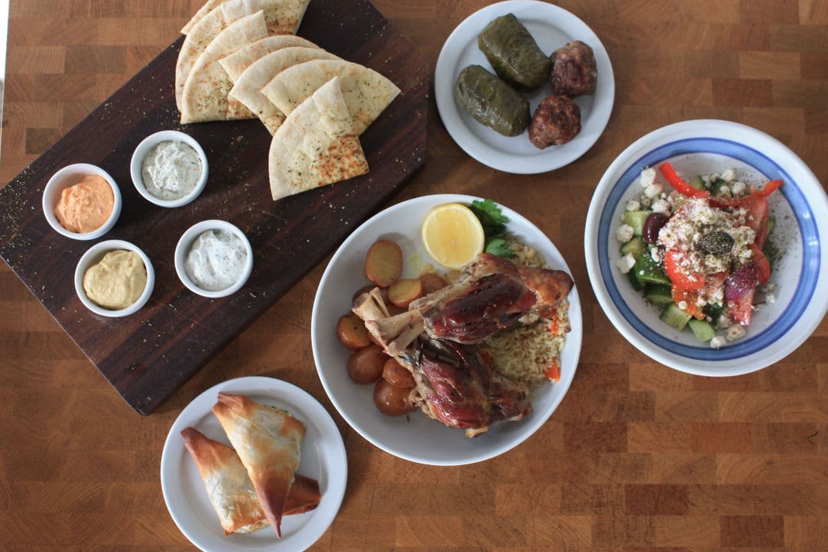 Braised Lamb Shanks Meze for 2