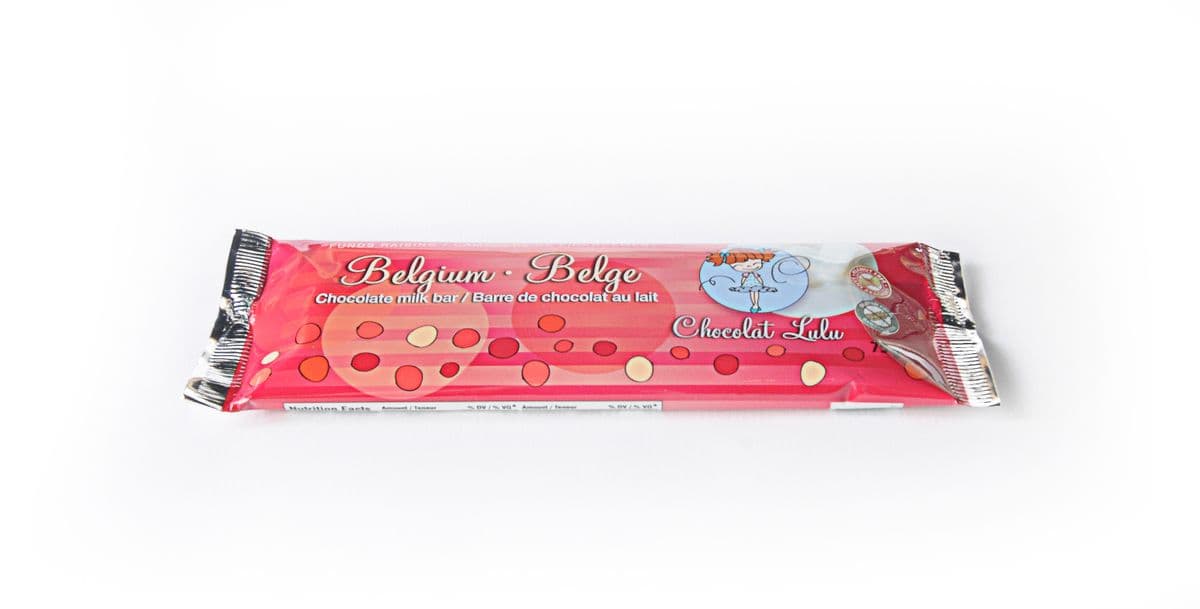 Barre de chocolat au lait belges (75 g) / Belgian Milk Chocolate Bar (75 g) (75g)