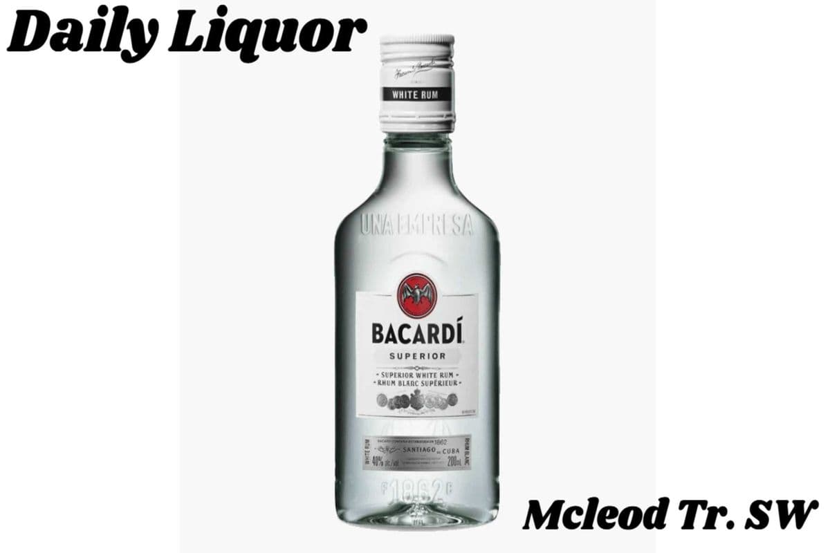 BACARDI WHITE 200ML (1 x 200ML)