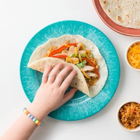 Kids Chicken Fajita