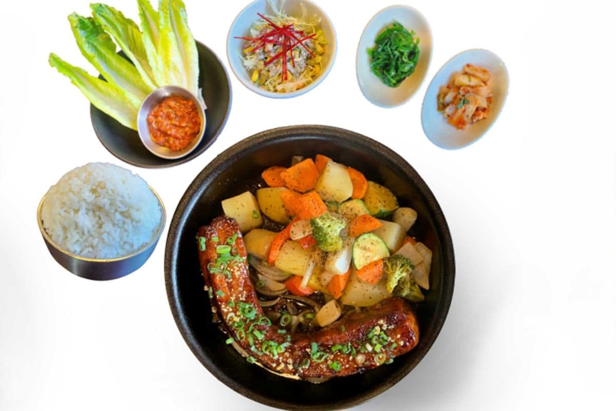 Korean Pork Belly Steak