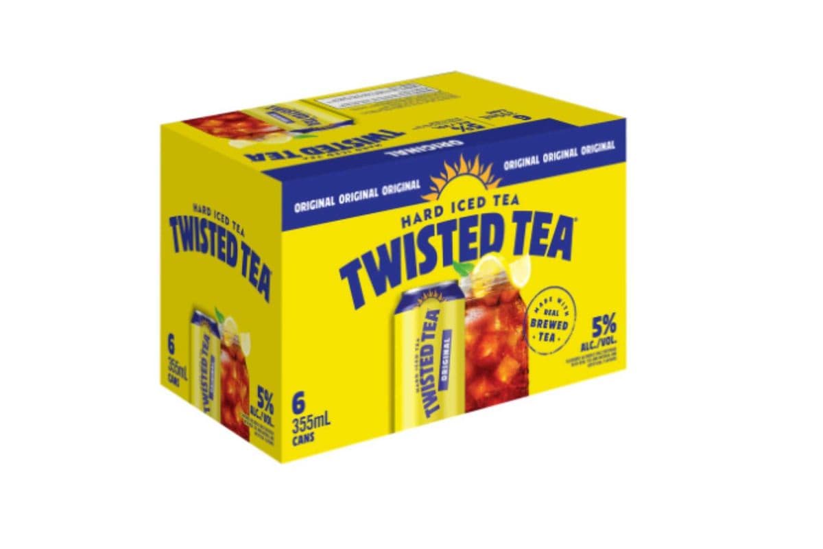 Twisted Tea Original Hard Iced (6 x 355ml)