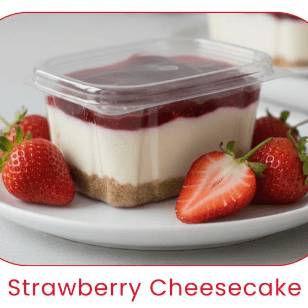 Strawberry Cheese Cake / Gâteau au fromage aux fraises