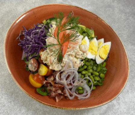Chilled Seafood Cobb Salad