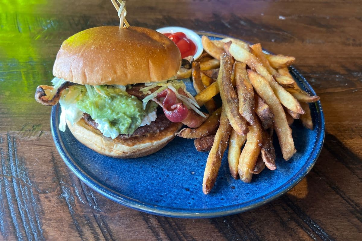 Avocado & Bacon Cheeseburger