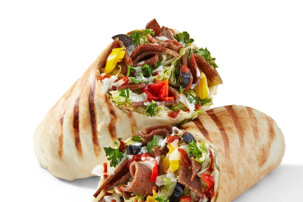 Beef Donair Wrap (Gyro)