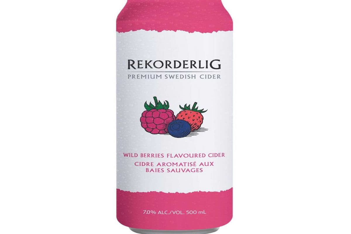 REKORDERLIG WILD BERRIES 473ML (1 x 473ML)