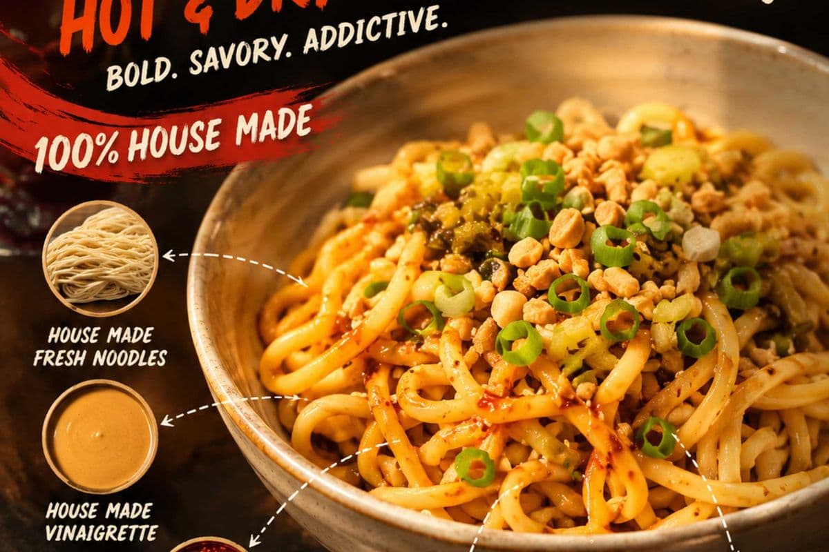 A9. Wuhan Hot and Dry Noodles 武汉热干面