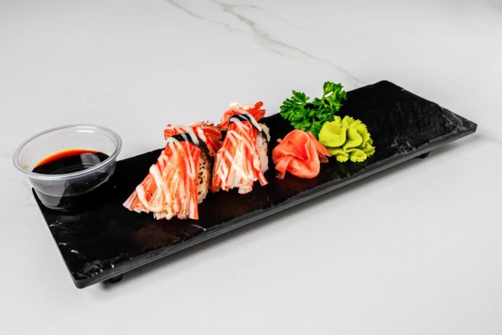 Grilled Crab Stick Sushi