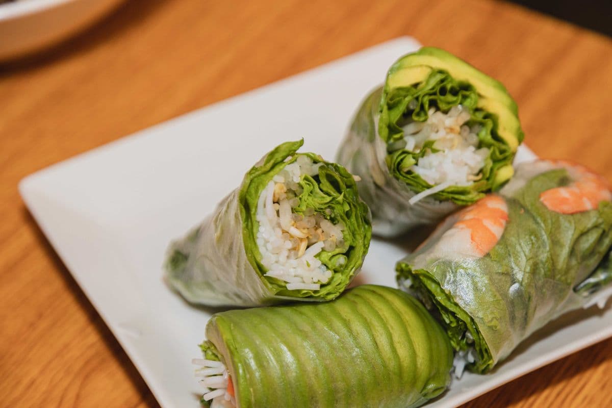 Jumbo Lemongrass Beef Roll ( one roll)