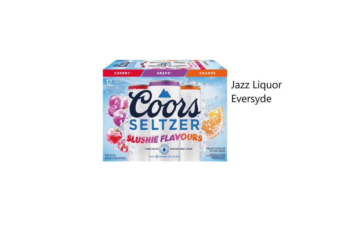 COORS SELTZER SLUSHIE MIXER (1 x 12x355ML)