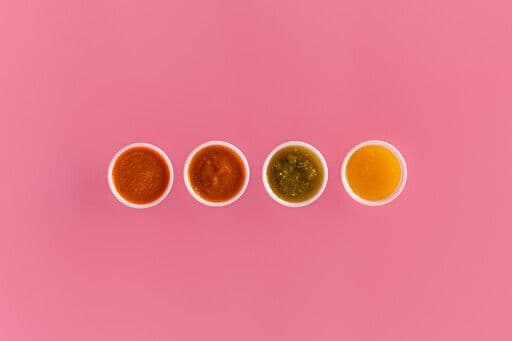 QUATUOR DE SAUCES PIQUANTES / Quartet of hot sauces