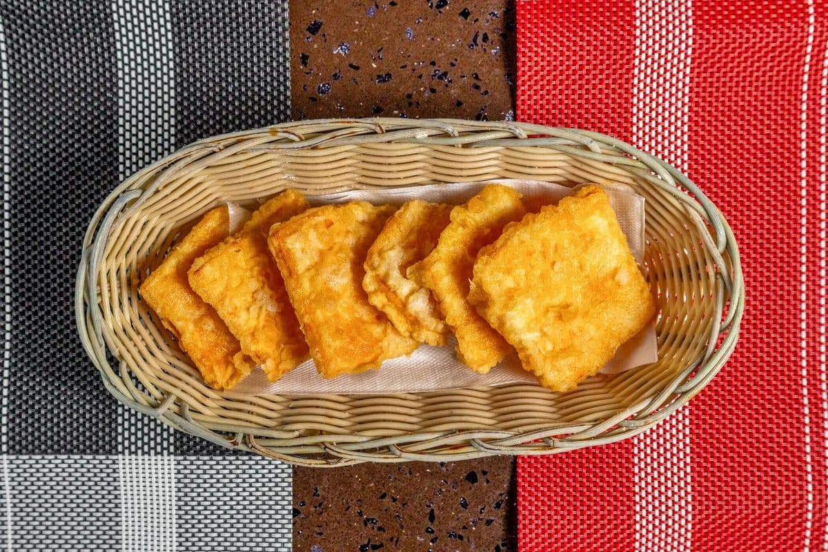 180. Yam  Tempura (7 pcs)