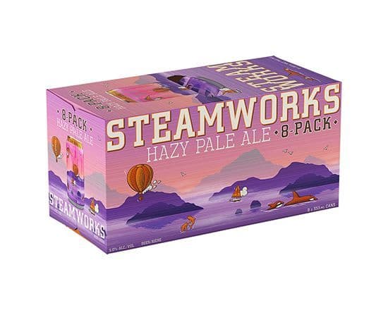 Steamworks Brewing Company Hazy Pale Ale, 8 x 355 ml