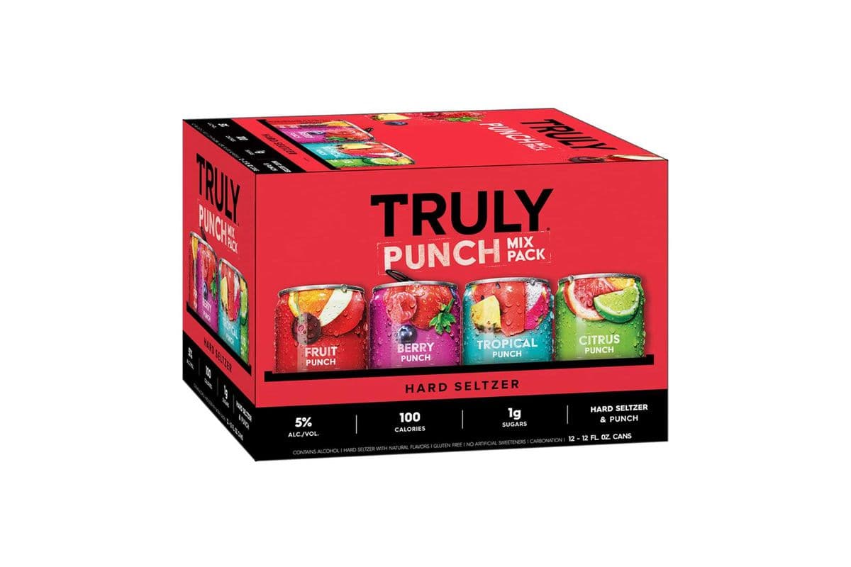 TRULY PUNCH 12PK CANS - DOMESTIC (12 x 355ml)