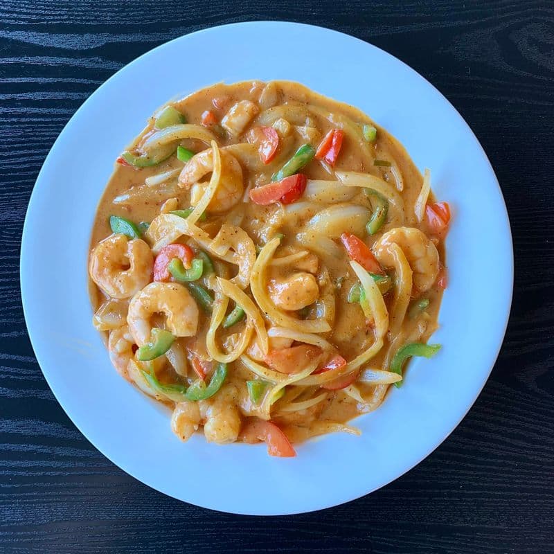 Red Curry Shrimp / Crevette